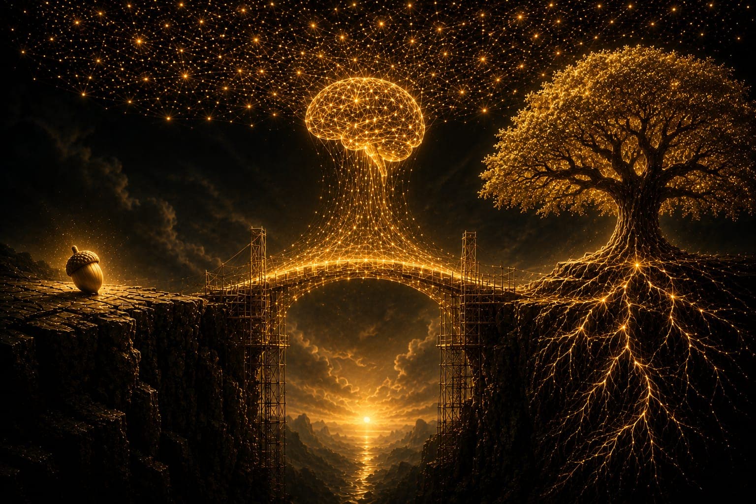 Continuous intelligence — a bridge of light connecting insight, growth and legacy